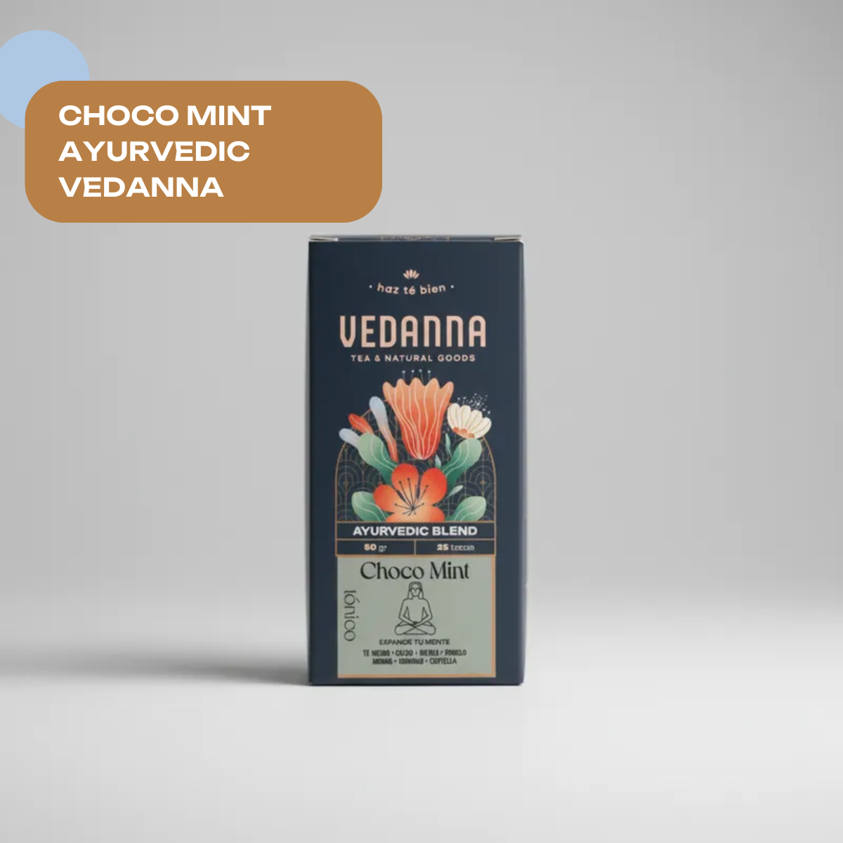 Caja Té Choco Mint - Ayurvedic Blend Tónico