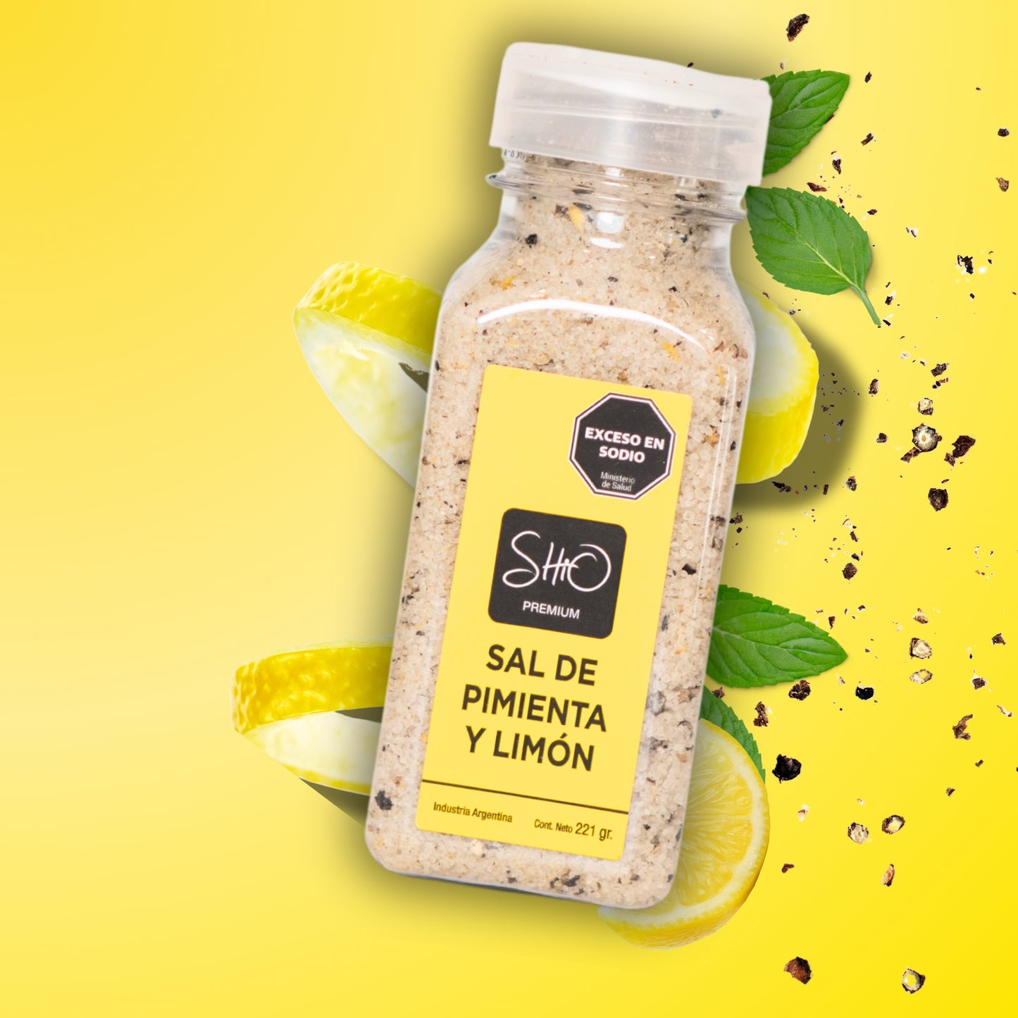 Condimento Sal de Limón & Pimienta - Shio Gourmet