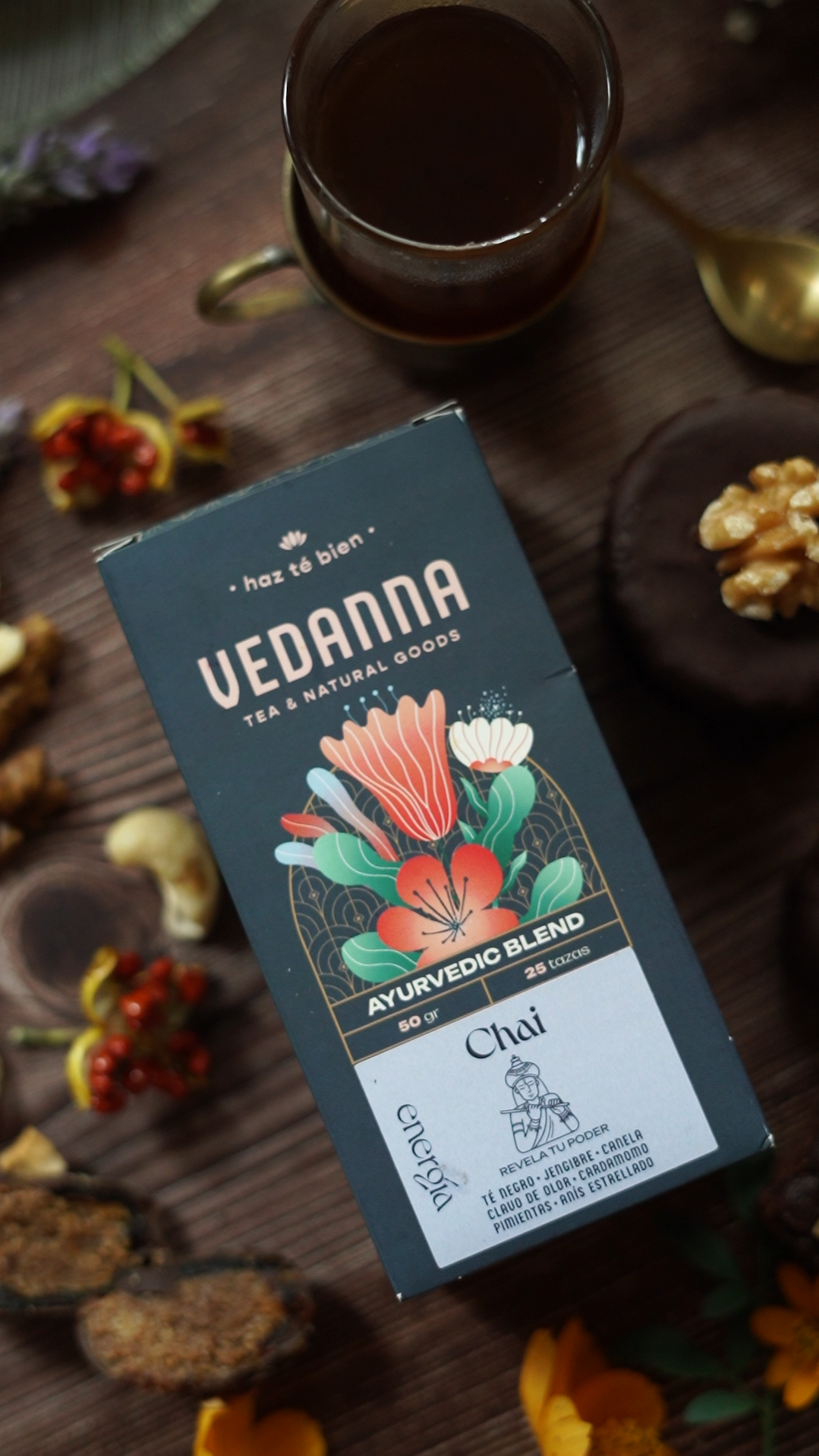 Caja Té Chai - Ayurvedic Blend Energía
