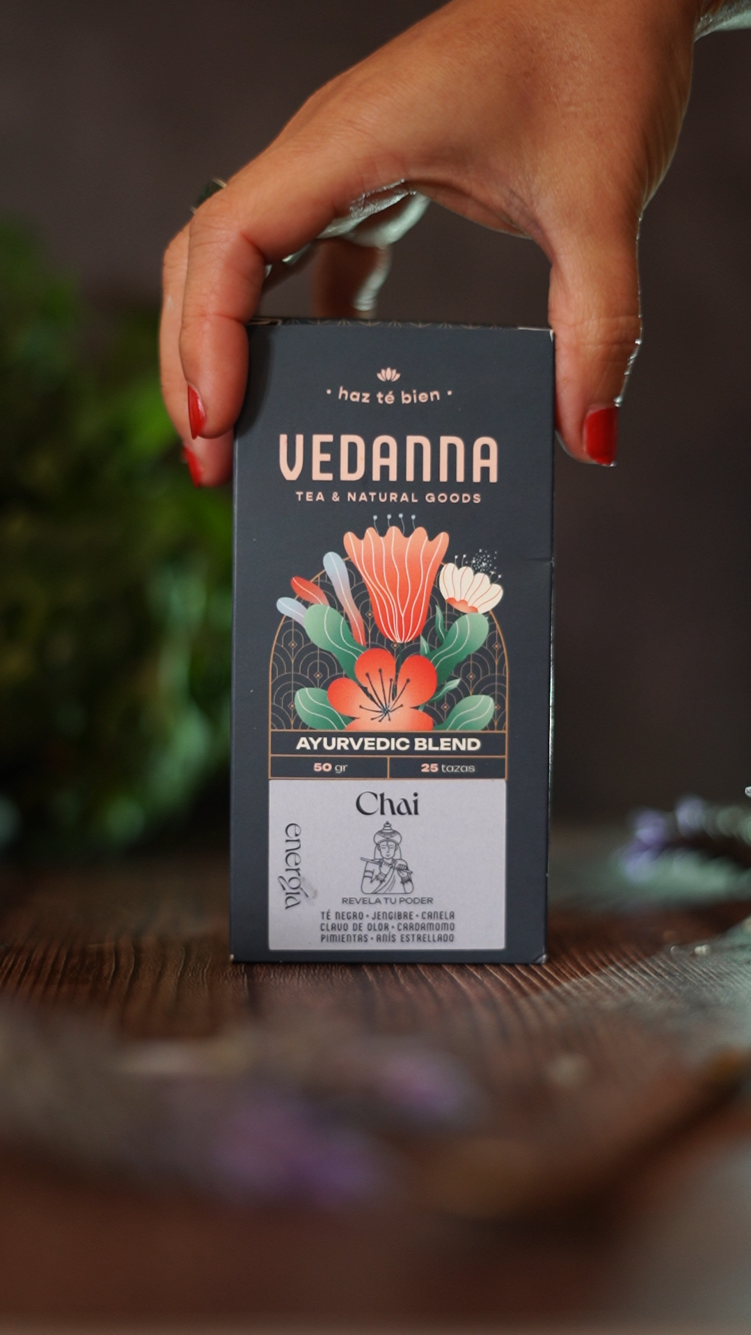 Caja Té Chai - Ayurvedic Blend Energía