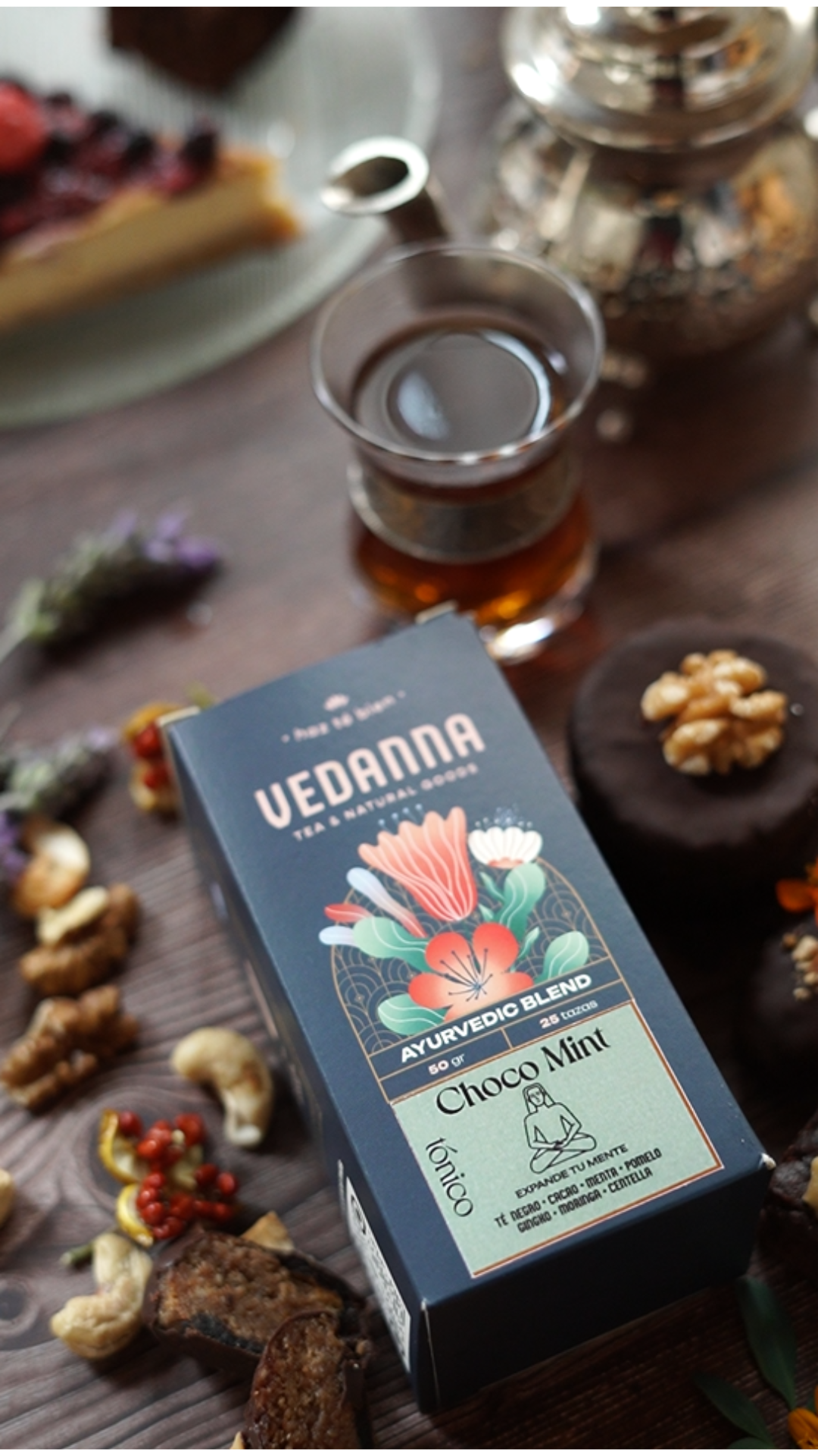 Caja Té Choco Mint - Ayurvedic Blend Tónico
