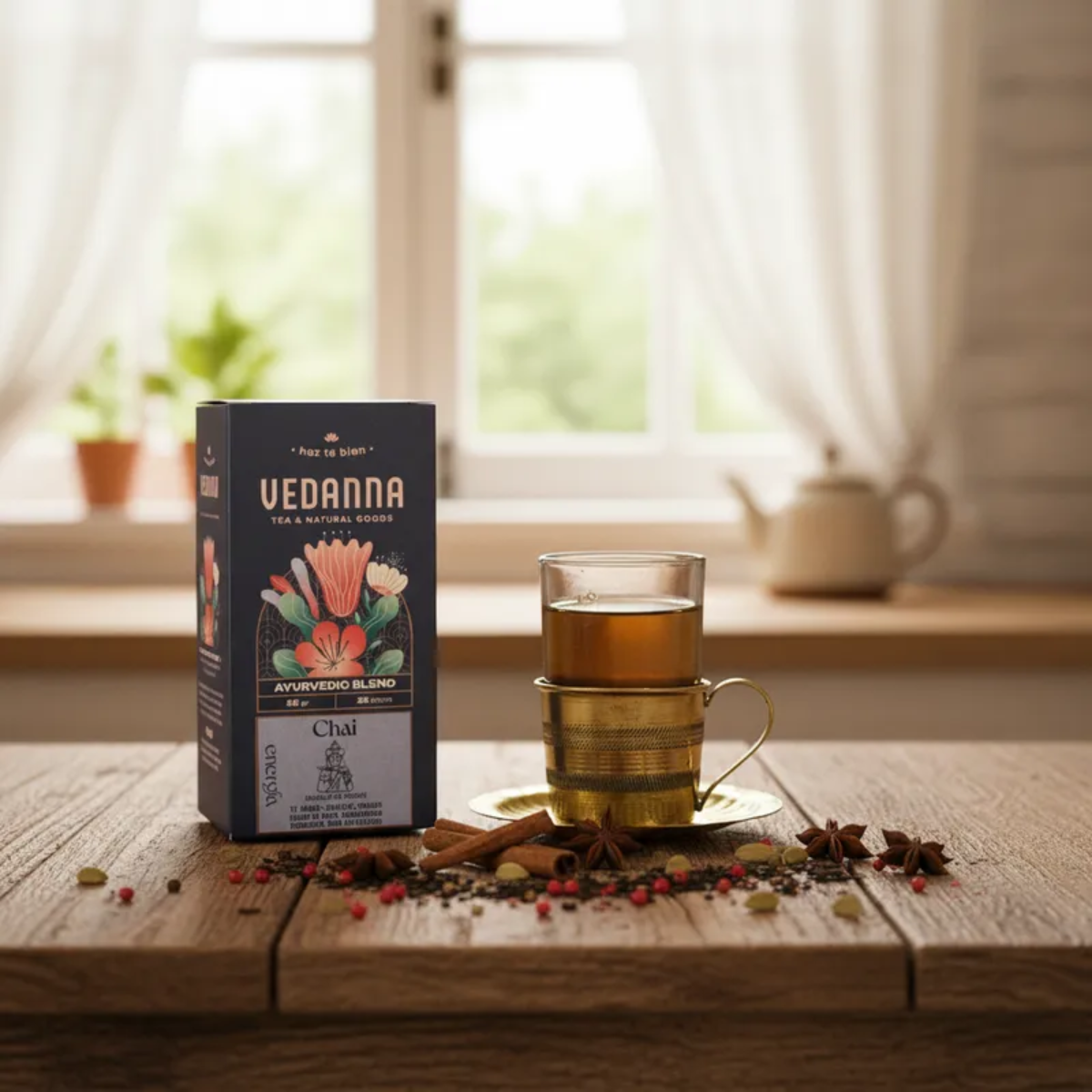 Caja Té Chai - Ayurvedic Blend Energía