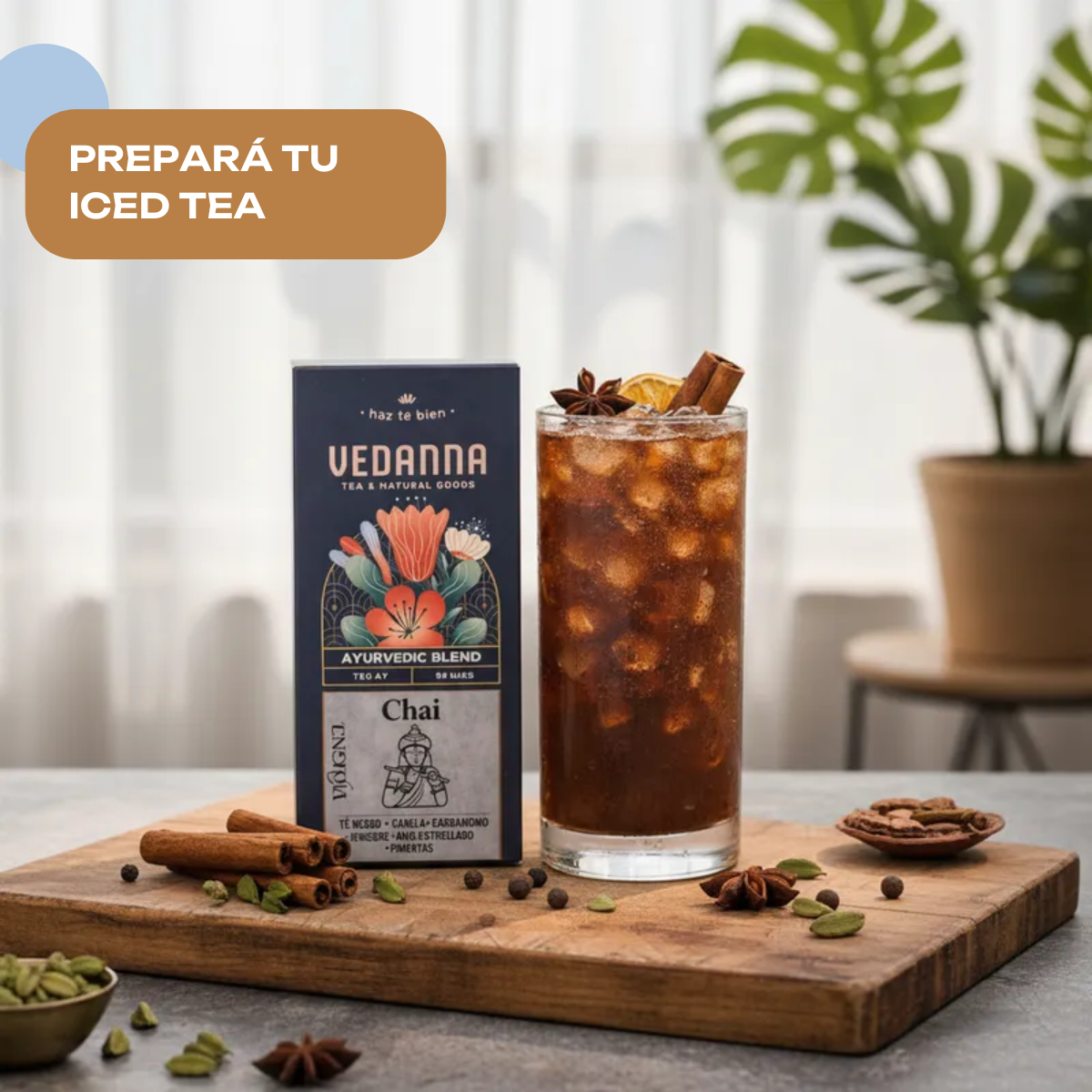Caja Té Chai - Ayurvedic Blend Energía