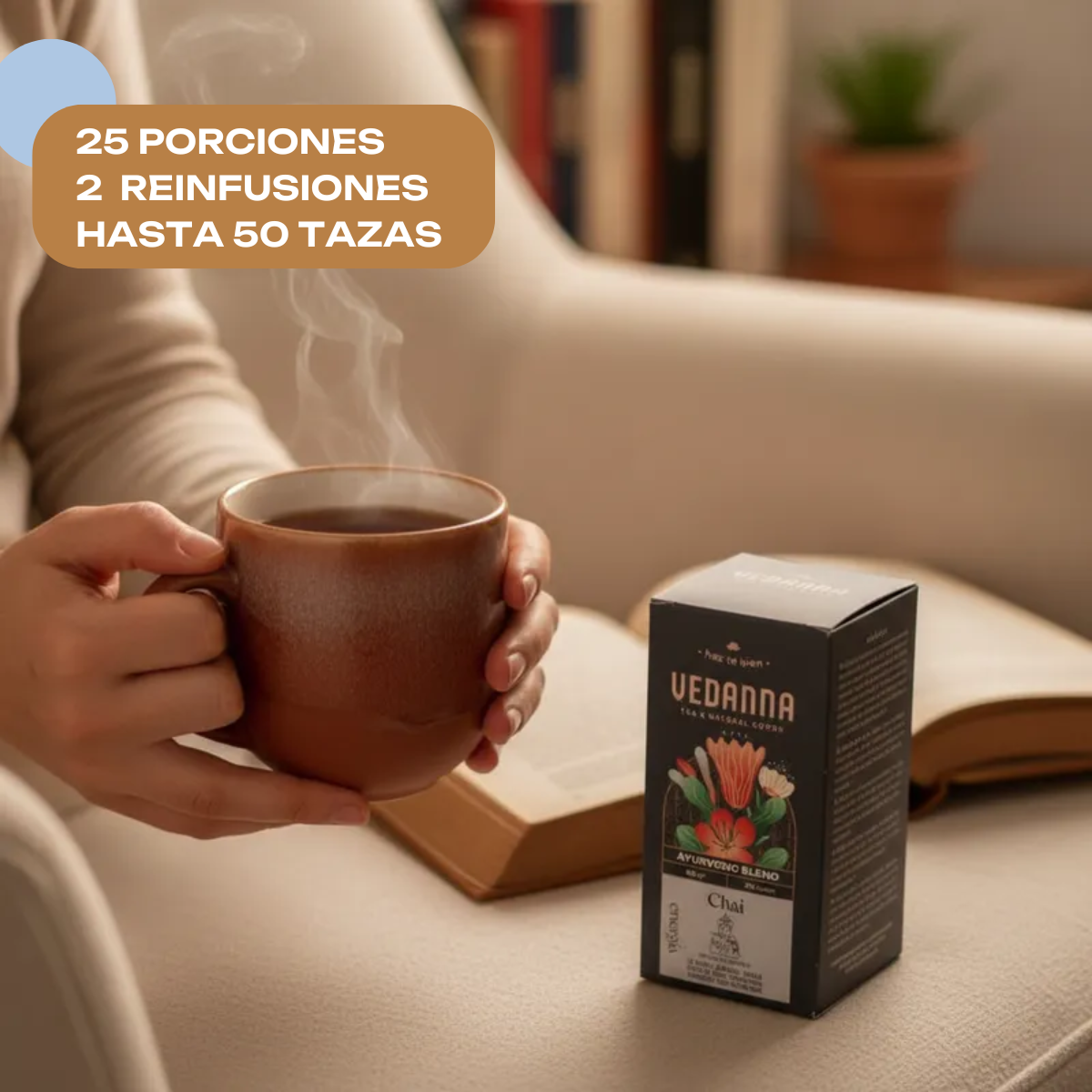 Caja Té Chai - Ayurvedic Blend Energía