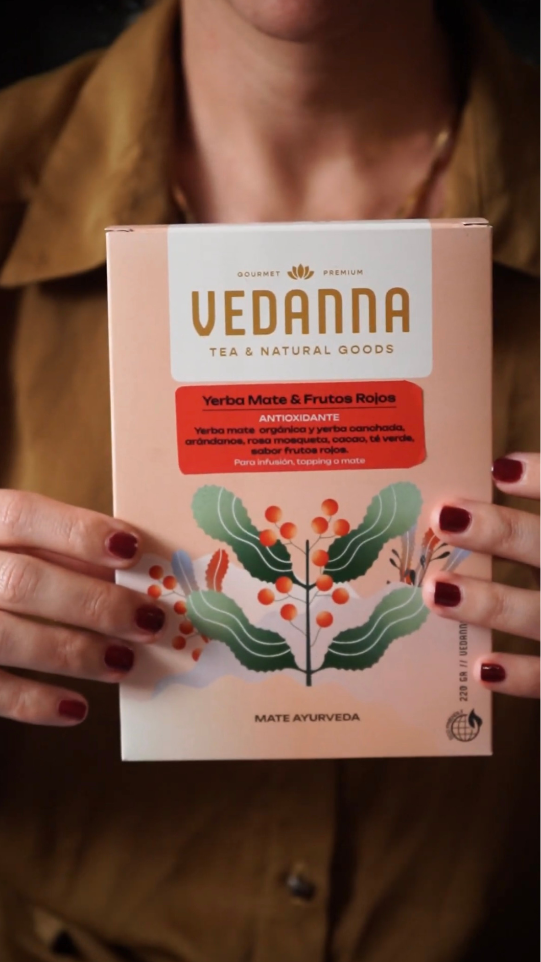 BLEND MATE AYURVEDA - FRUTOS ROJOS ANTIOXIDANTE