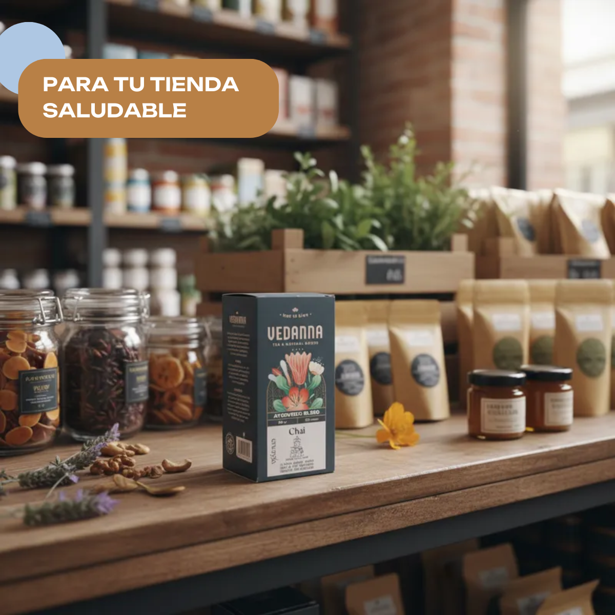 Caja Té Chai - Ayurvedic Blend Energía