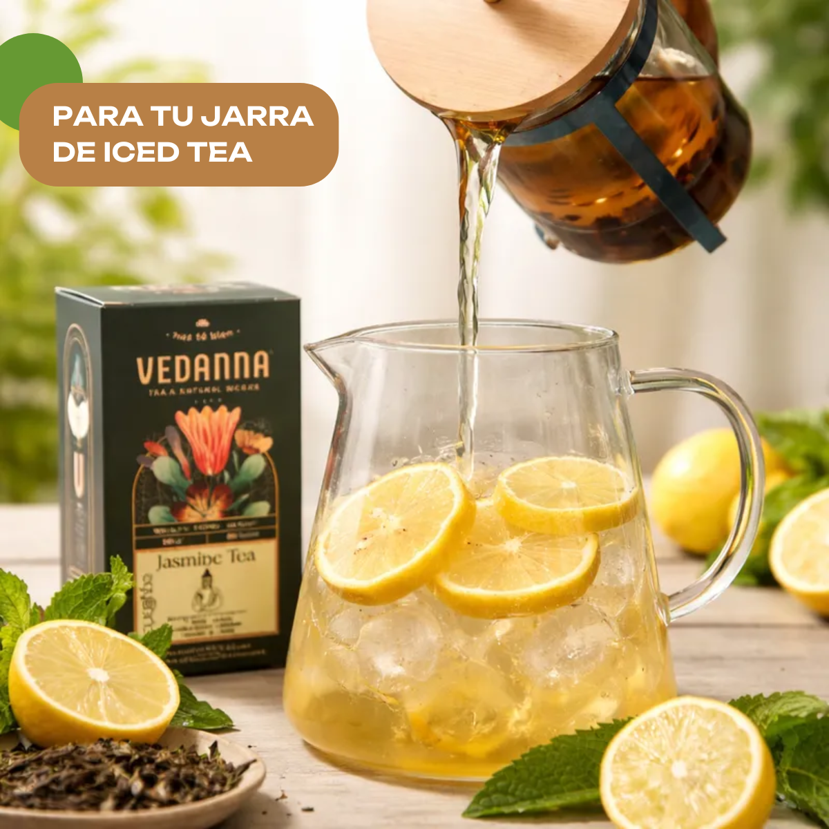 Caja Té Jasmine Tea - Ayurvedic Blend - Equilibrio
