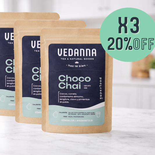 CHOCO CHAI X 3 20% OFF