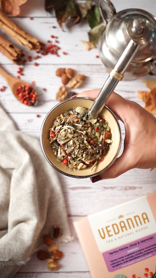 BLEND MATE AYURVEDA - CHAI Y NARANJA ENERGÍA