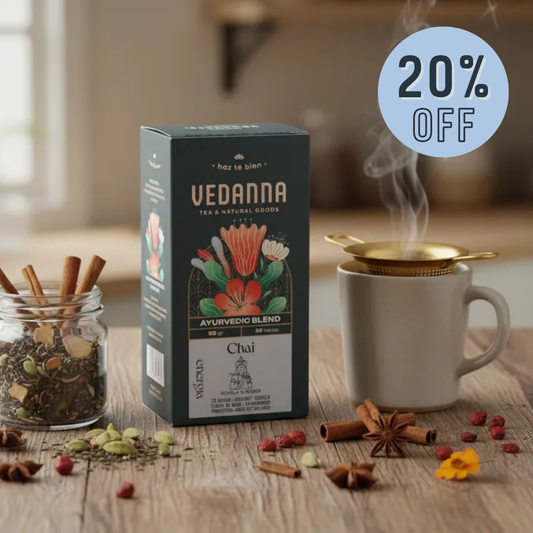Caja Té Chai - Ayurvedic Blend Energía