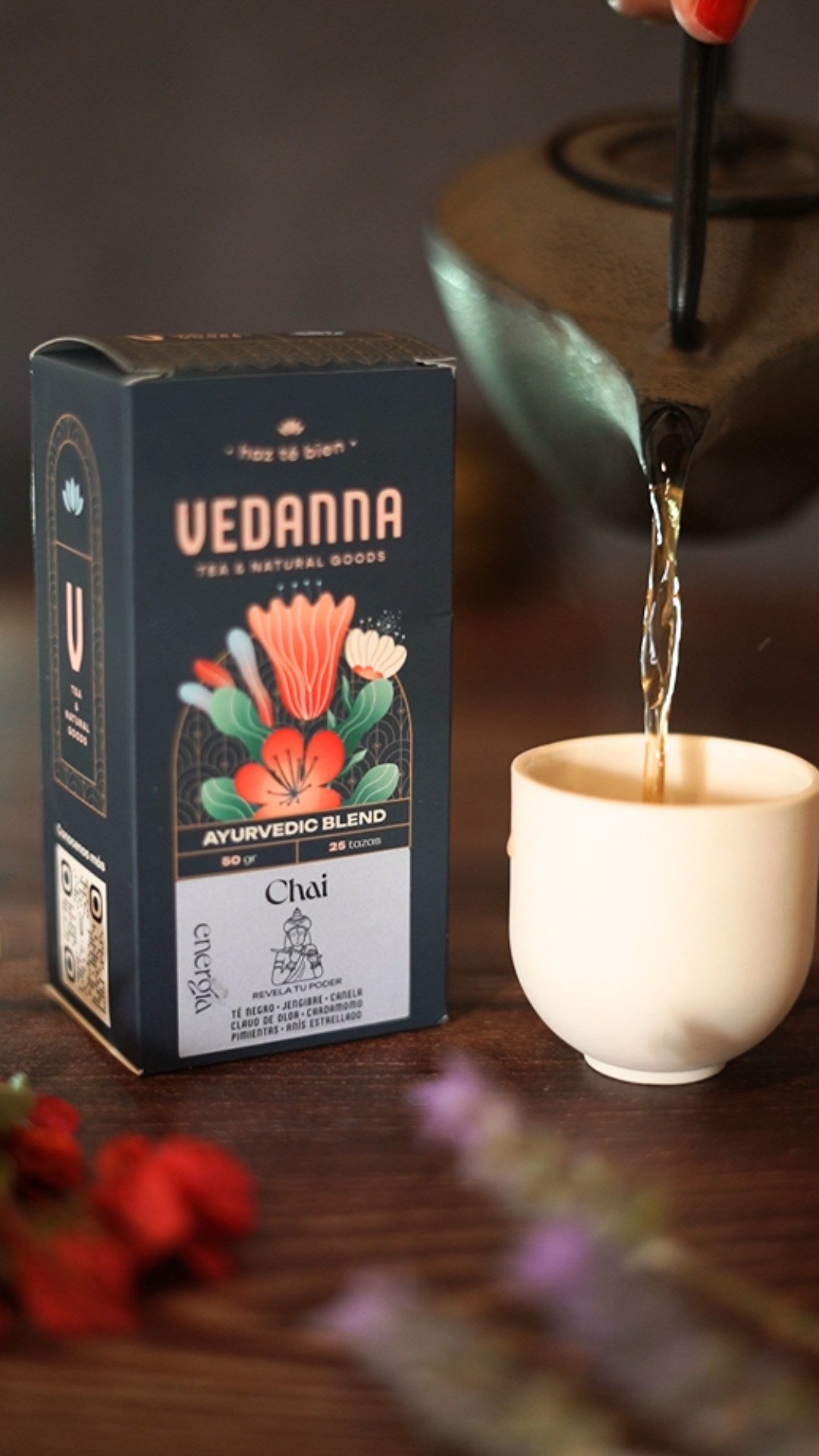 Caja Té Chai - Ayurvedic Blend Energía